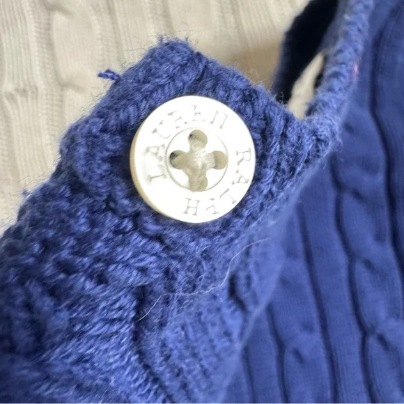 Polo Ralph Lauren Baby Girls Cable Knit Sweater 18 Mo EUC Long Sleeve Top Chic - Picture 7 of 7